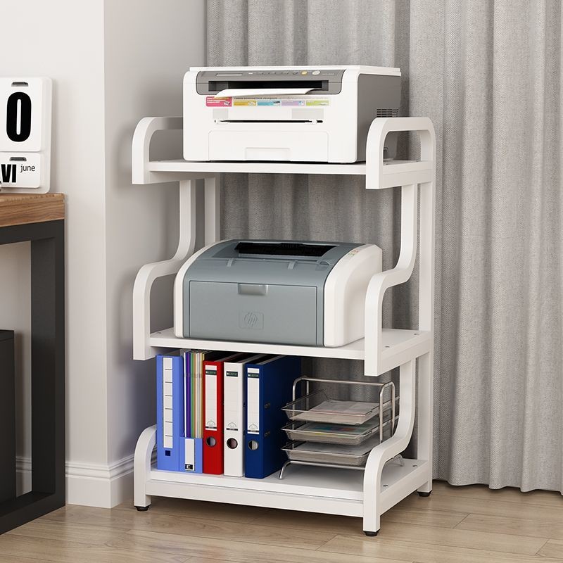 Printer Stand Storage Rack Office File Organizer Multi-layer Conference ...