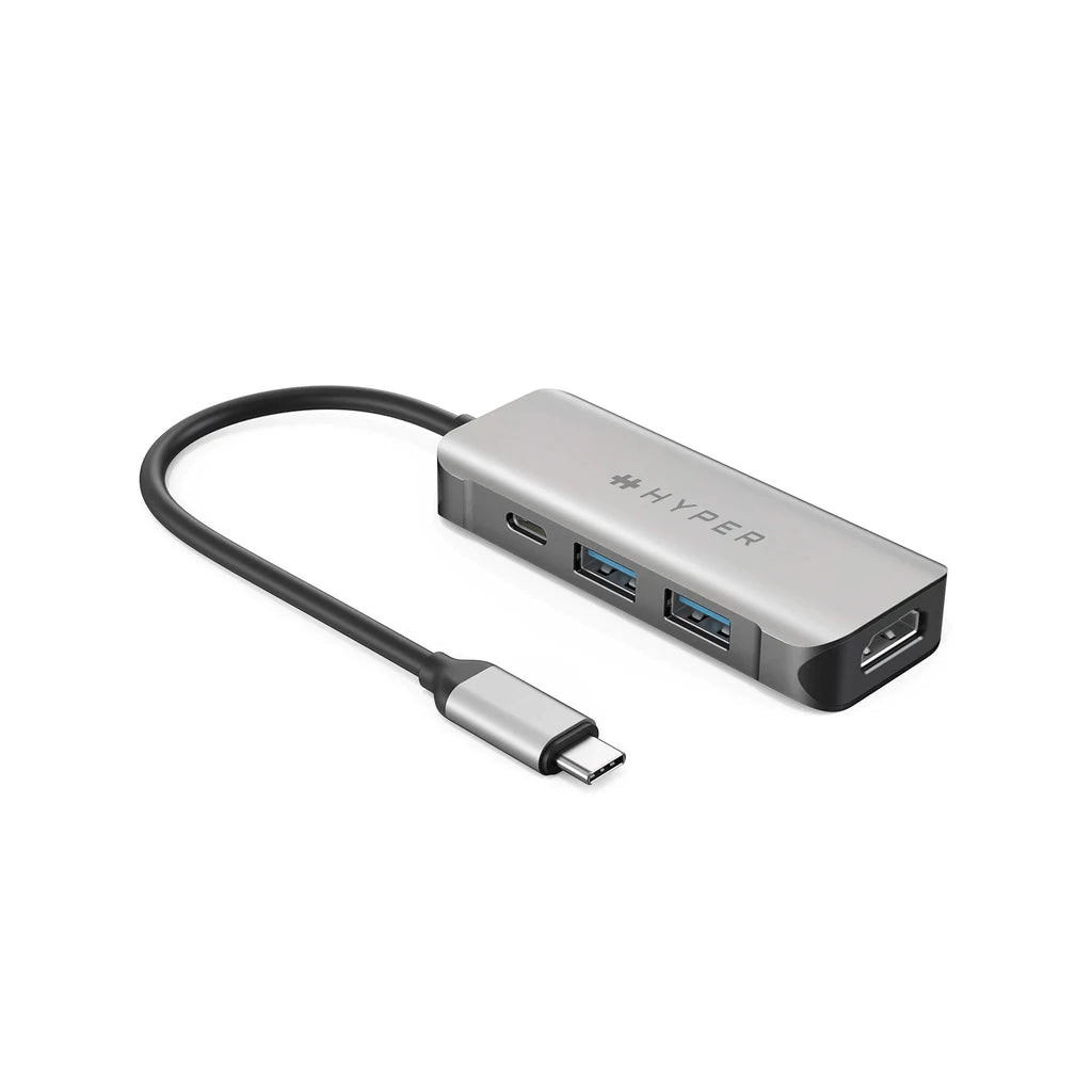 Targus Hyperdrive 4-in-1 USB-C Hub (2Y Warranty) | Shopee Singapore