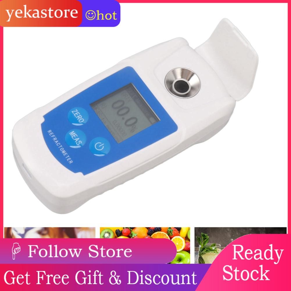Yekastore Digital Refractometer High Accuracy Meter Automatic ...