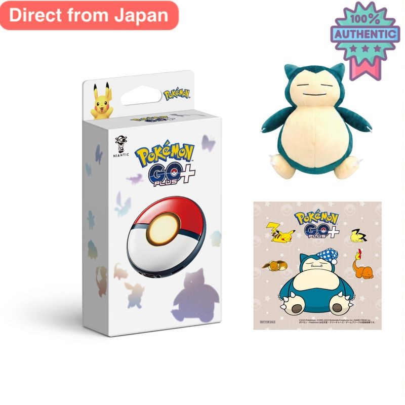 Pokémon GO Plus + Portable Game Device for Pokémon GO, Enhanced ...