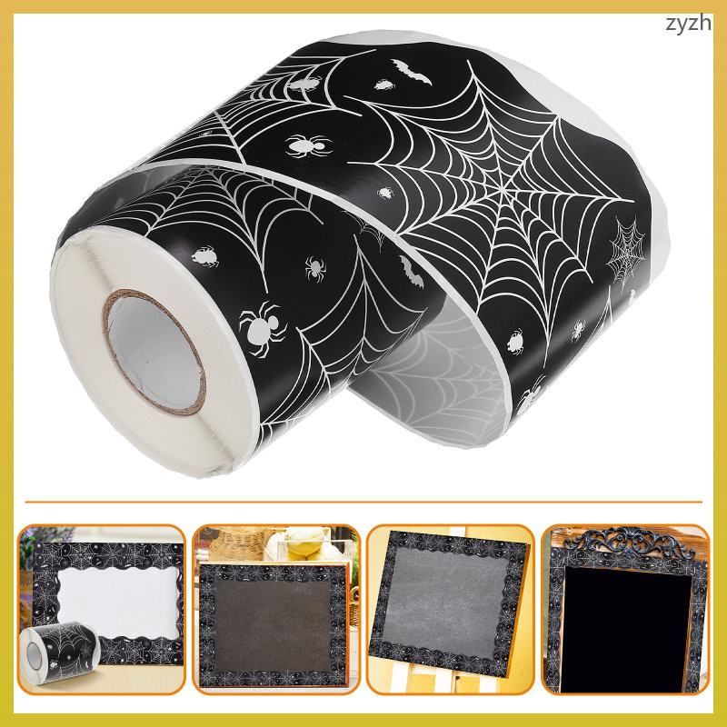 Spider Border Sticker Labels Stickers Classroom Wall Decal Office ...