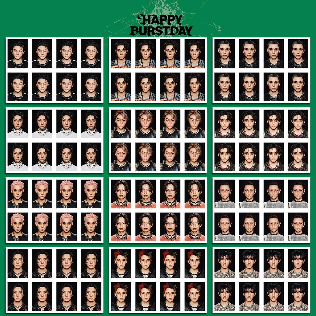 KPOP SEVENTEEN HAPPY BURSTDAY ID Photo Identity Card Photocards School HD  Collective Cards Certificate Photos 1 Inch Photocard | Shopee Singapore