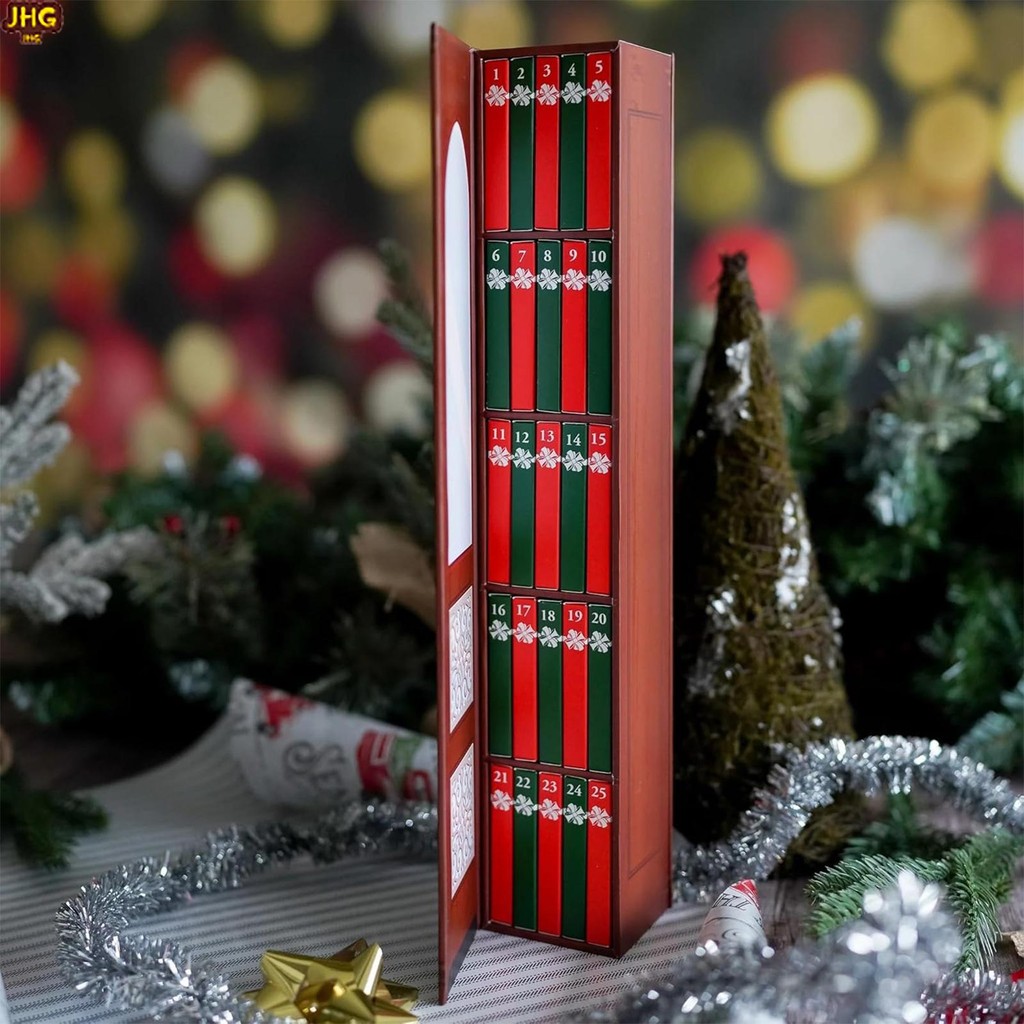 Christmas Book Advent Calendar with 24 Book Gift Advent Calendar