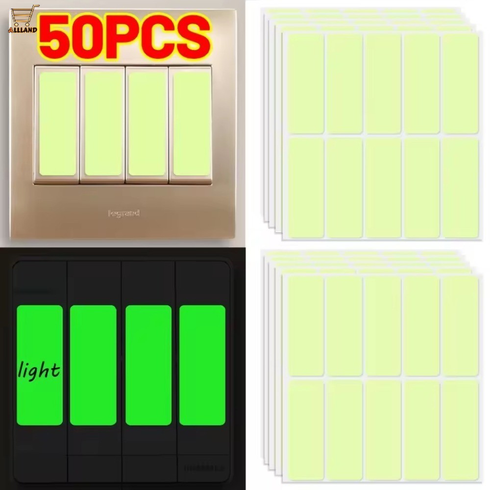 Multipurpose Self-adhesive Bedroom Wall Decoration Labels Night Glowing ...