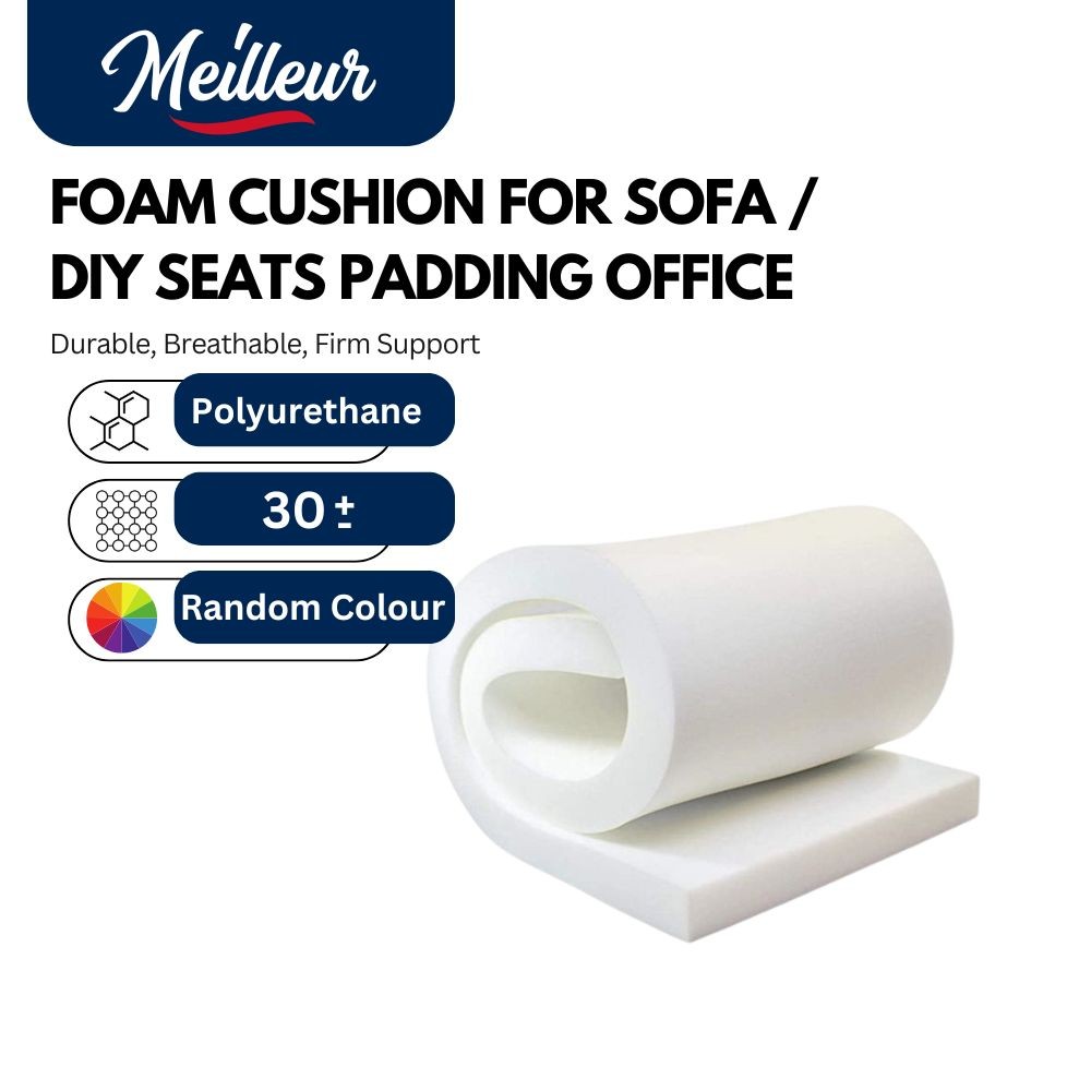 Meilleur Foam Seat Cushion Sheet Roll Dining Chair Sofa DIY High ...