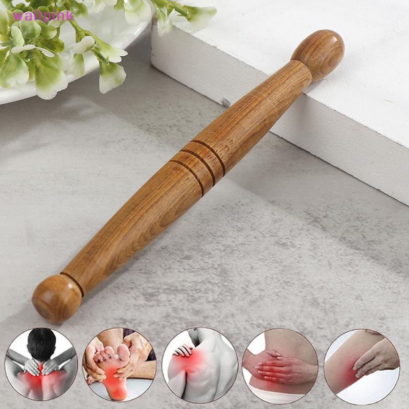 wallpink 1Pc Spa Muscle Roller Stick Thai Massage Wood Stick Body ...
