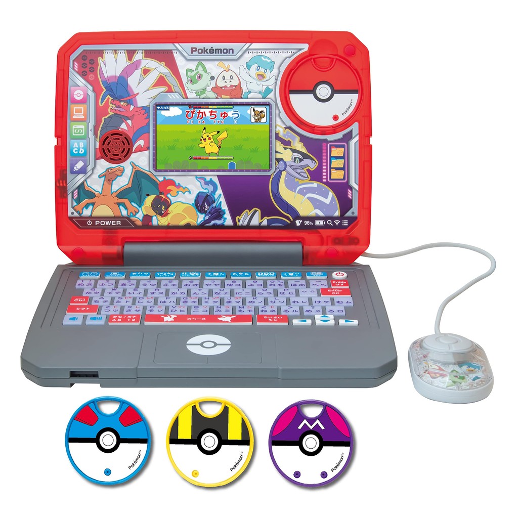 SEGA FAVE Pokemon Study Shines Pokemon Typing PC Computer made in Japan ...