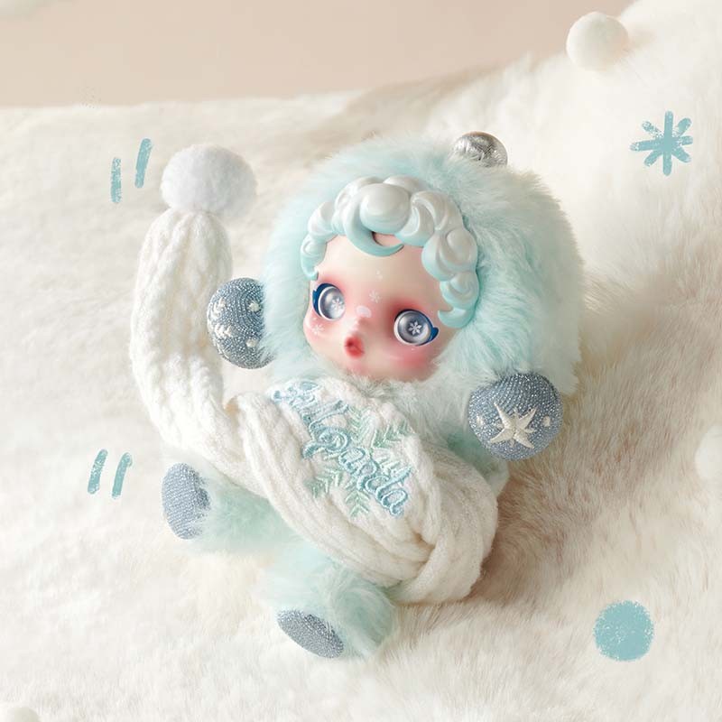 Genuine】 SKULLPANDA Winter Symphony Series SP Plush Doll