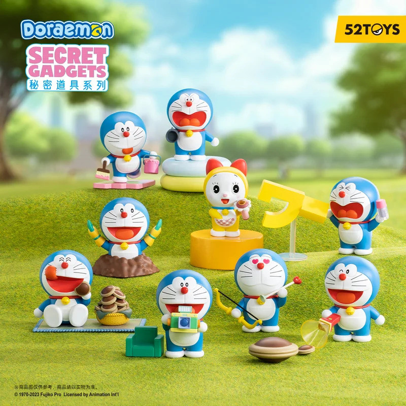 100% Authentic】52TOYS Doraemon Secret Gadgets Blind Box Cute
