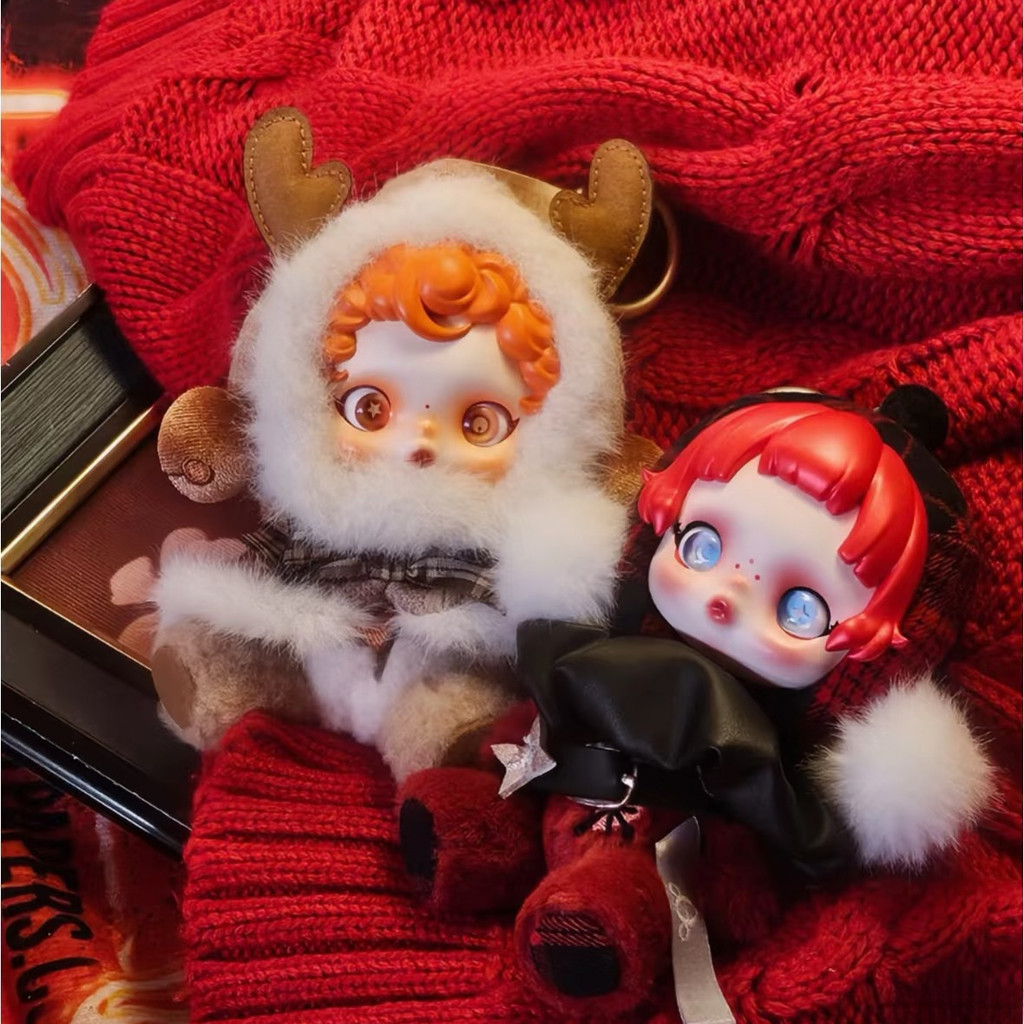 POP NOW:SKULLPANDA Winter Symphony Series Plush - POP MART