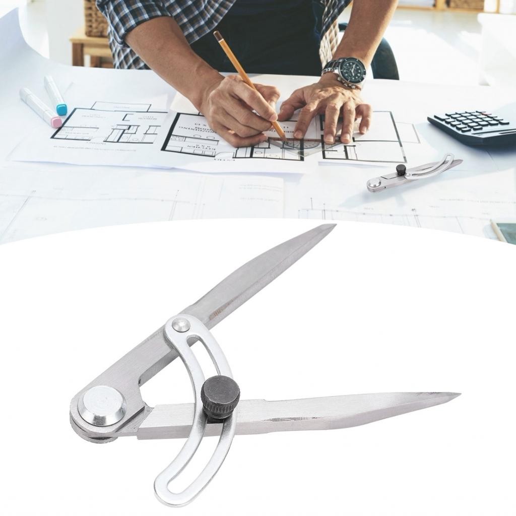 Steel WingDivider Pencil Marking Compass Circle Maker ScriberCraftsman ...