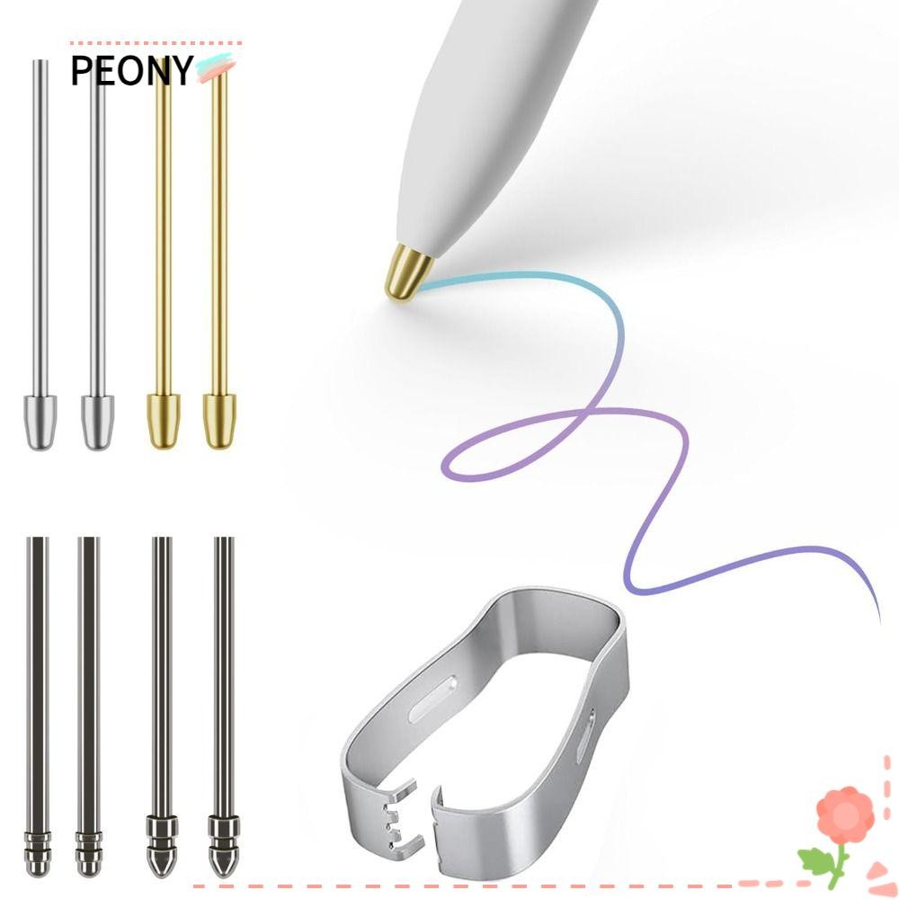 PEONIES Pen Tips Replacement, 4096 Pressure with Tweezer Stylus Pen ...