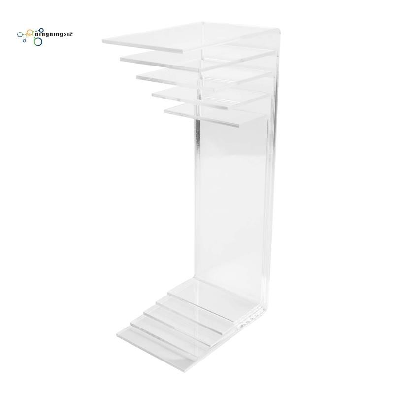 5 Pack Clear Acrylic Display Risers, 5 Sizes Acrylic Jewelry Display ...