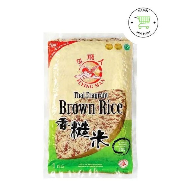Flying Man Thai Fragrant Brown Rice 1kg | Shopee Singapore