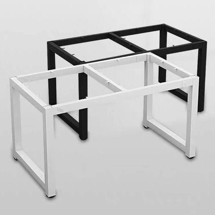 Customized wrought iron paint table leg rack, dining table meeting desk ...