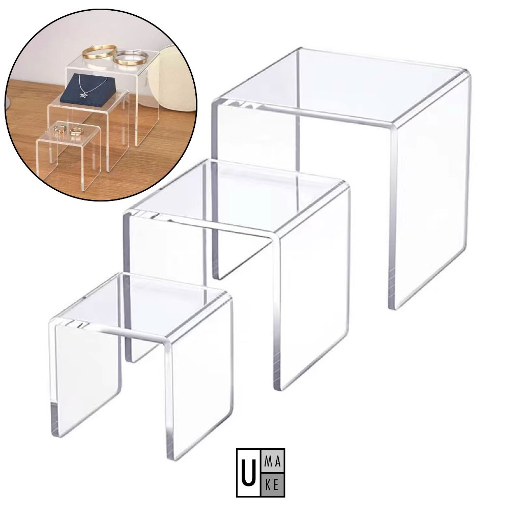 UMAKE Acrylic U Shape Display Stand/ Organizer/ Product Display ...