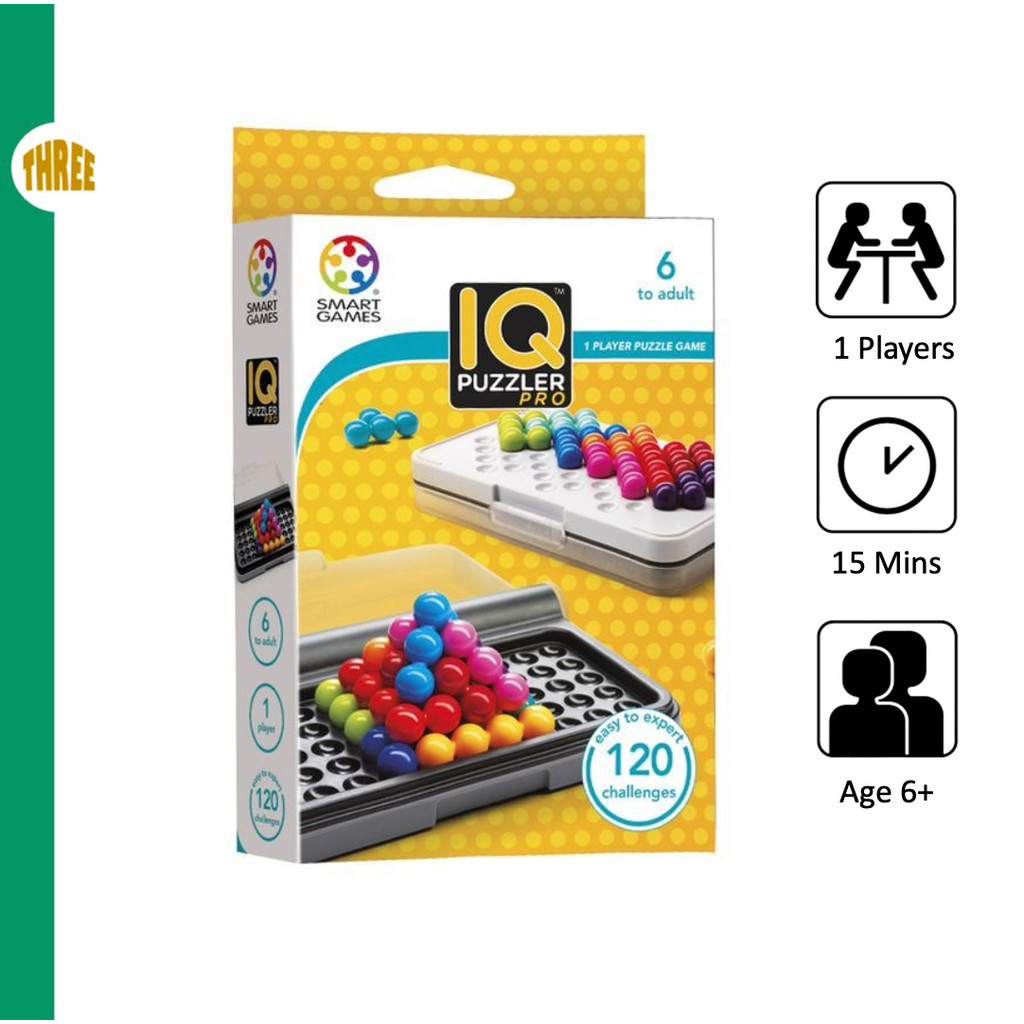Smart Games Plug & Play Puzzler – Juego De Rompecabezas Para 1 Jugador, 48 Retos, A Partir De 6 Años