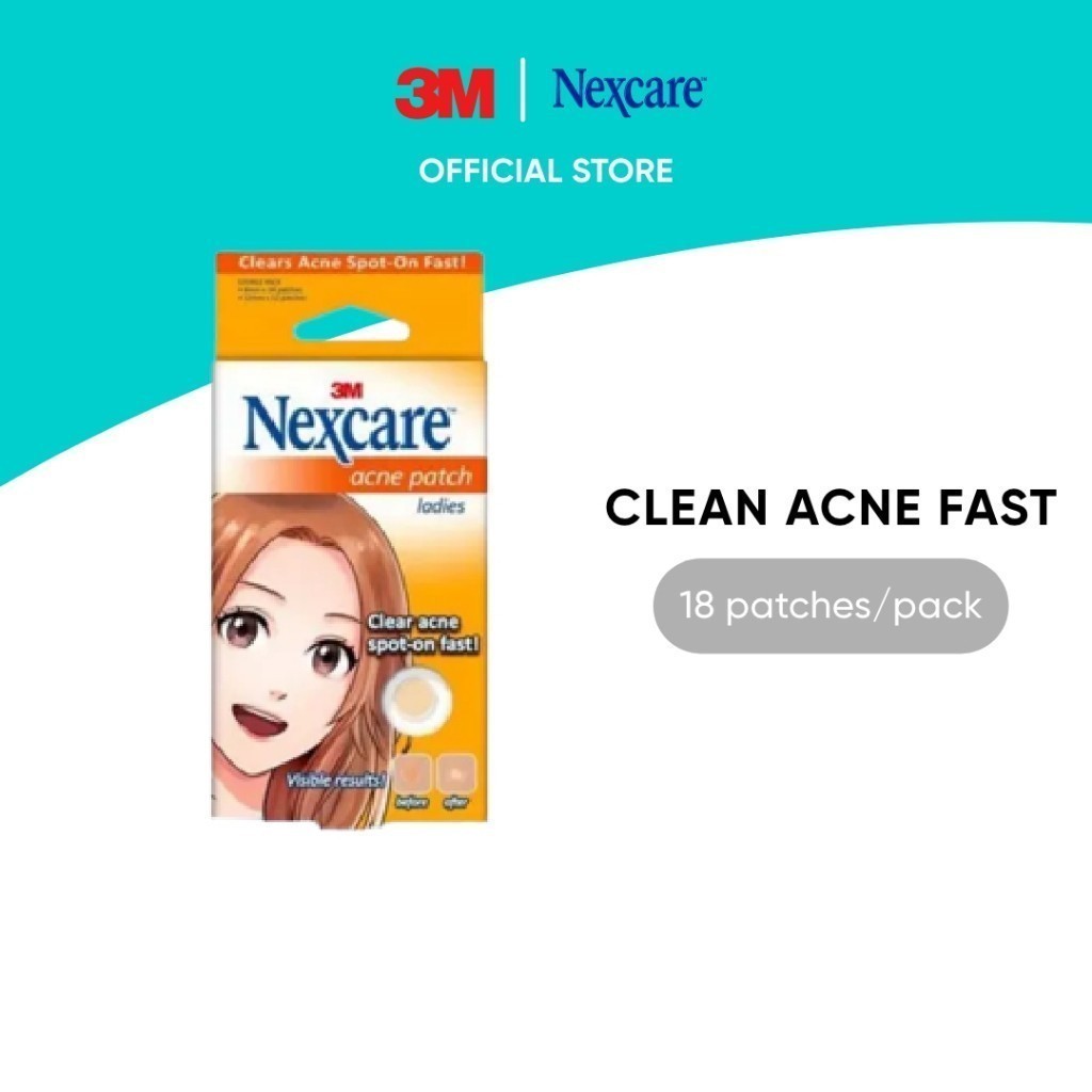 3M™ Nexcare™ Acne Patch Ladies, 18 pcs/pack, 12 mm, For clearing acne ...