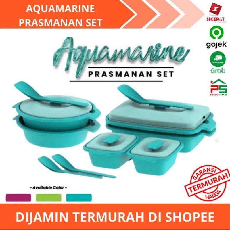 Aquamarine BUFFET PLACE BUFFET PLACE SET 6 IN 1 + SERVING CONTAINER ...