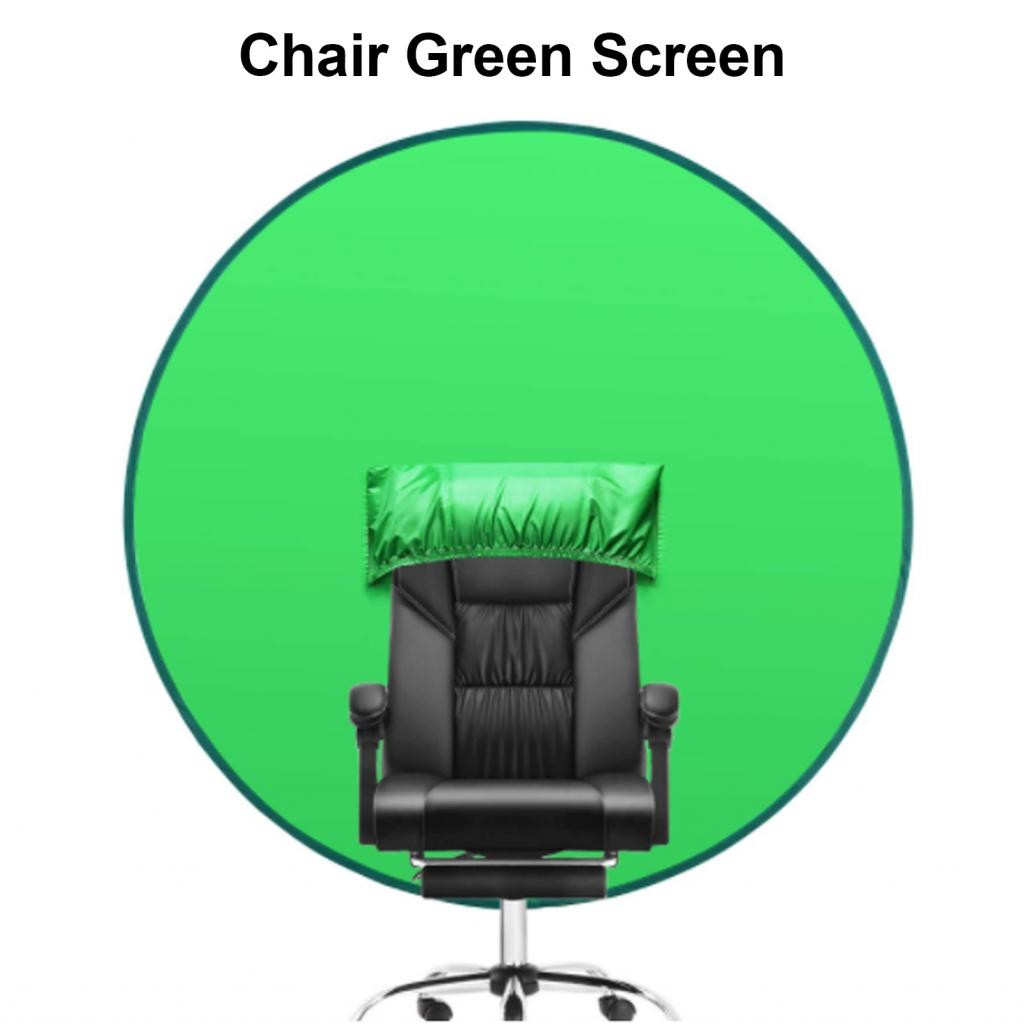 142cm Round Green Backdrop Double Sided Collapsible Background Screen ...