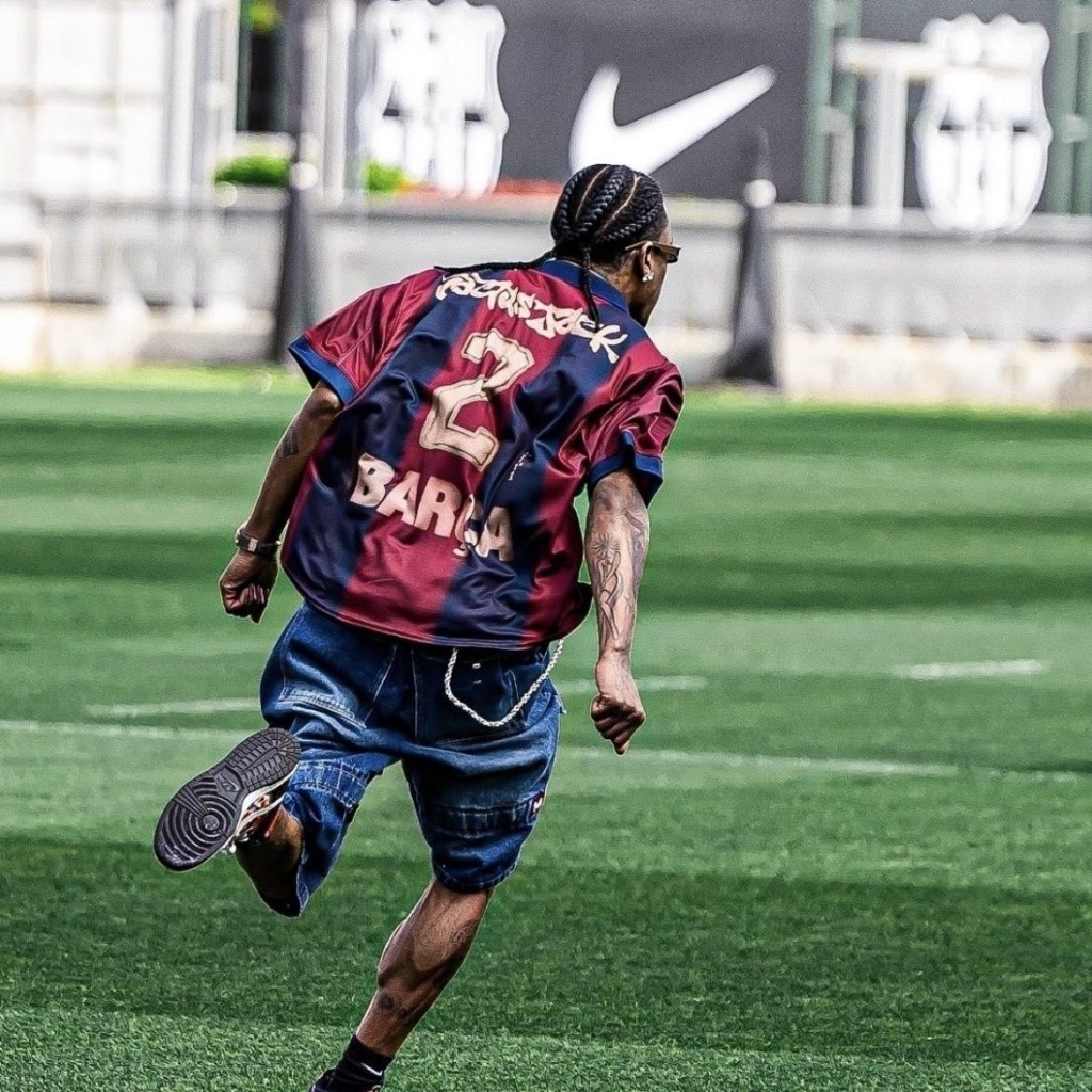 2025/26 BARCELONA Travis Scott X Cactus Jack Co-branded Jersey