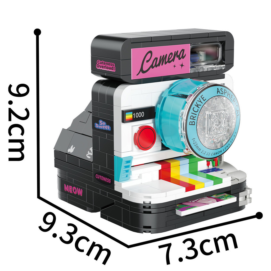 HHTM [8091People Collection]Zhegao Mini Retro Fujifilm Camera Polaroid ...