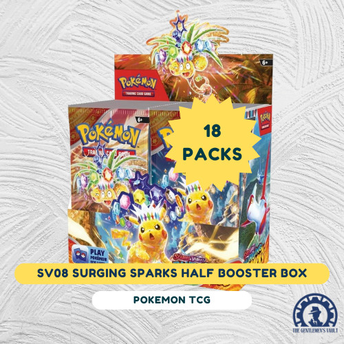 surging sparks booster box sv08 surging sparks Pokémon TCG: Surging Sparks SV8 Booster Box/Half Booster/Elite Trainer main image 0