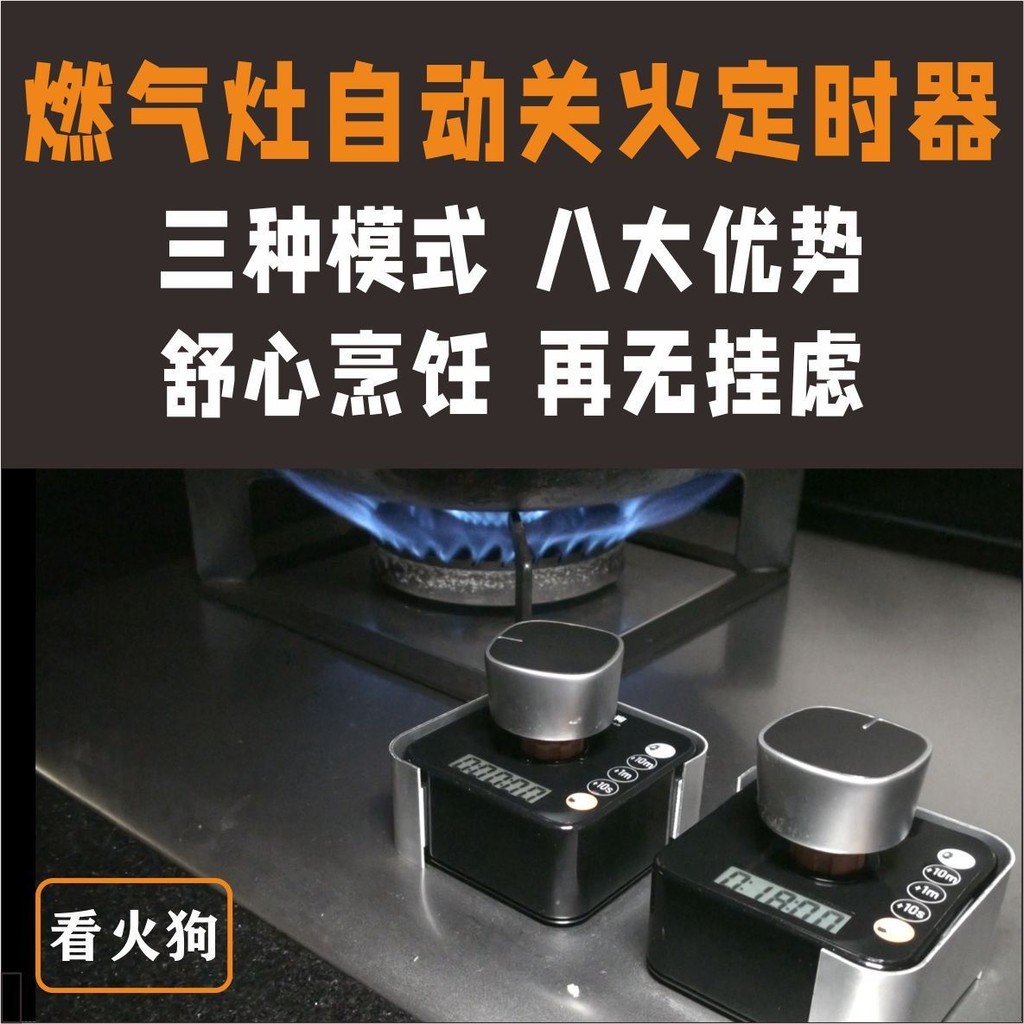 Sg SELLER Fire-watching Kitchen Gas Stove Automatic Fire-off Timer Anti ...