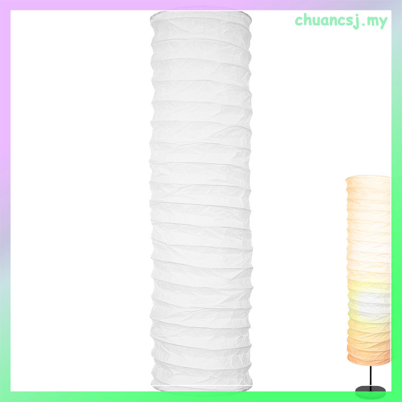 Standing Lamp Shade Crinkle Paper Floor Lampshade for Lampshades Living ...