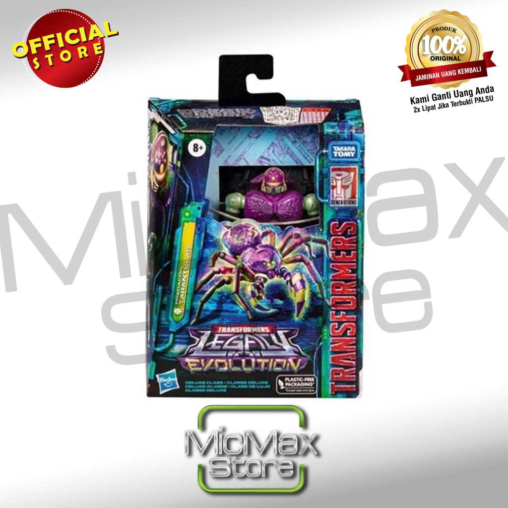Transformers Legacy Evolution Predacon Tarantulas F7204 | Shopee Singapore