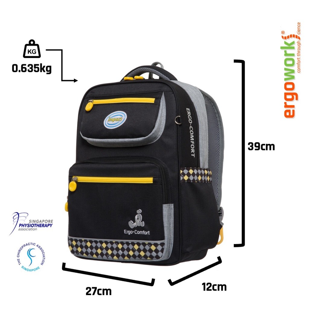 Lightest ergonomic school bag on sale