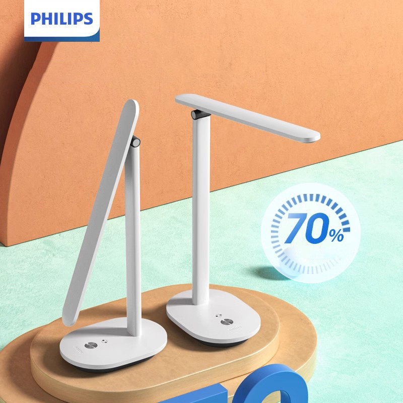 Philips Desk Lamp Foldable LED Lamp Rechargeable Battery Type-C Charge ...