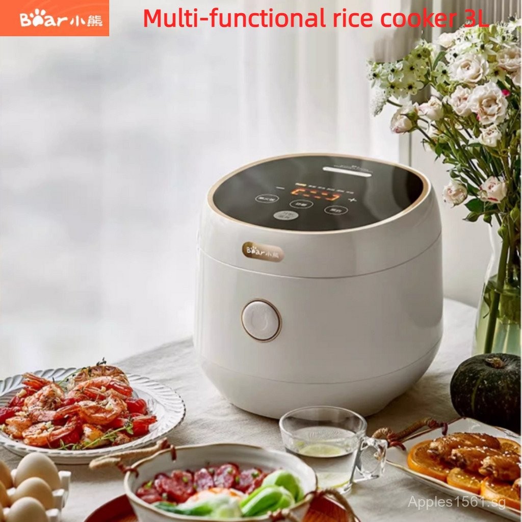 Bear Multifunctional Rice Cooker 3L Little Bear Ceramic Liner Electric ...