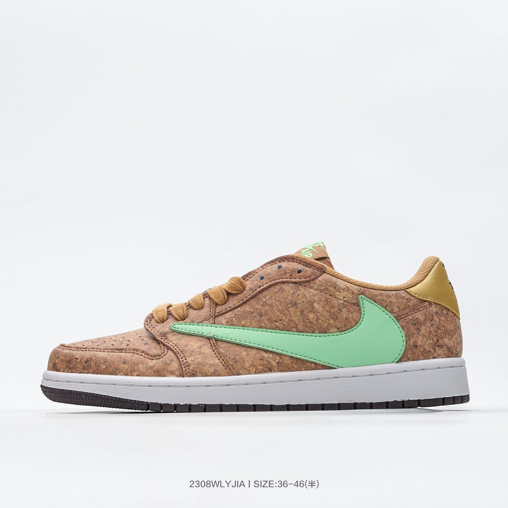 aj1 low white green