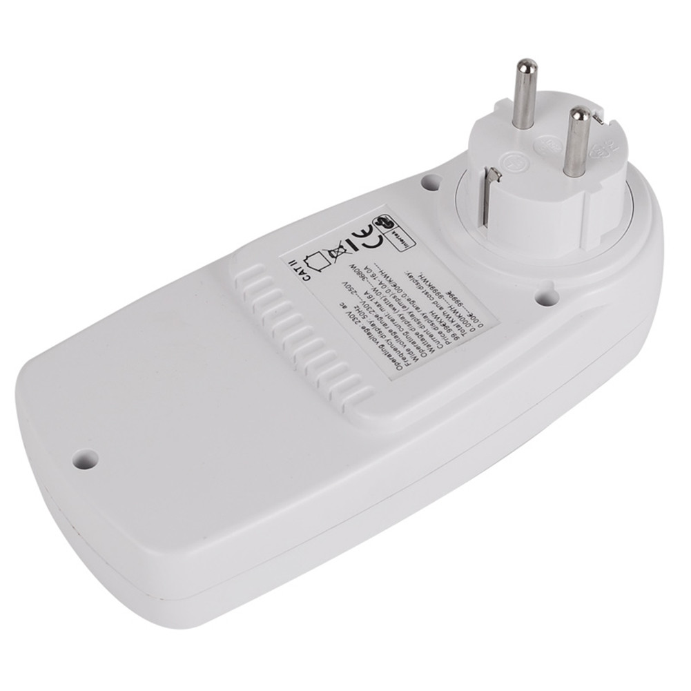 Plug in Power Meter Electricity Analyzer Monitor Socket Voltage ...