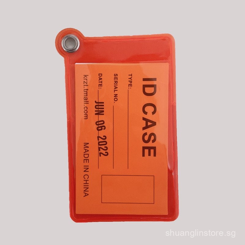 PVC Student ID Card Holder Work Permit Male Bus Pass Employee Access ...