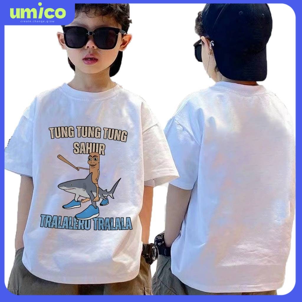 umico Kaos Funny Meme Tung Tung Tung Sahur with Tralalero Tralala ...