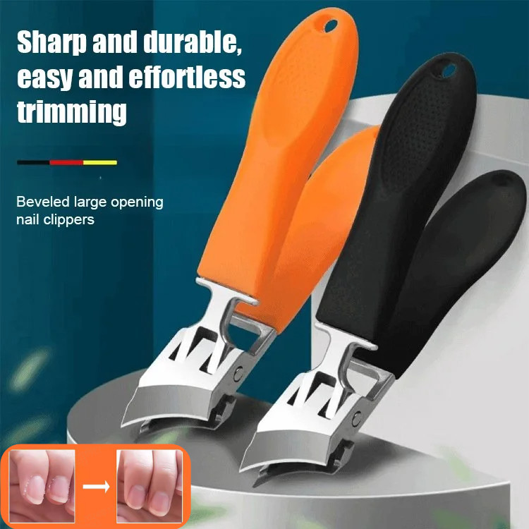 [Essential for Ingrown Toenails] Large Angle Anti-Splash Nail Clipper ...