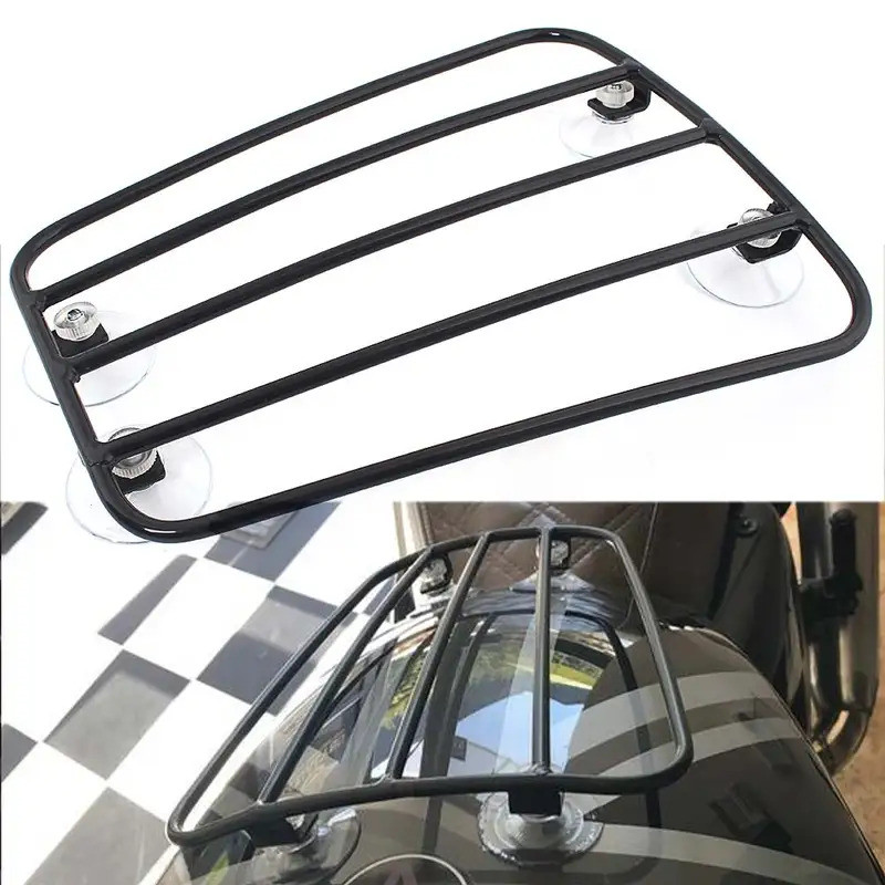 Motorcycle Fuel Tank Luggage Rack With Suction Cups Tank Rack Aero ...