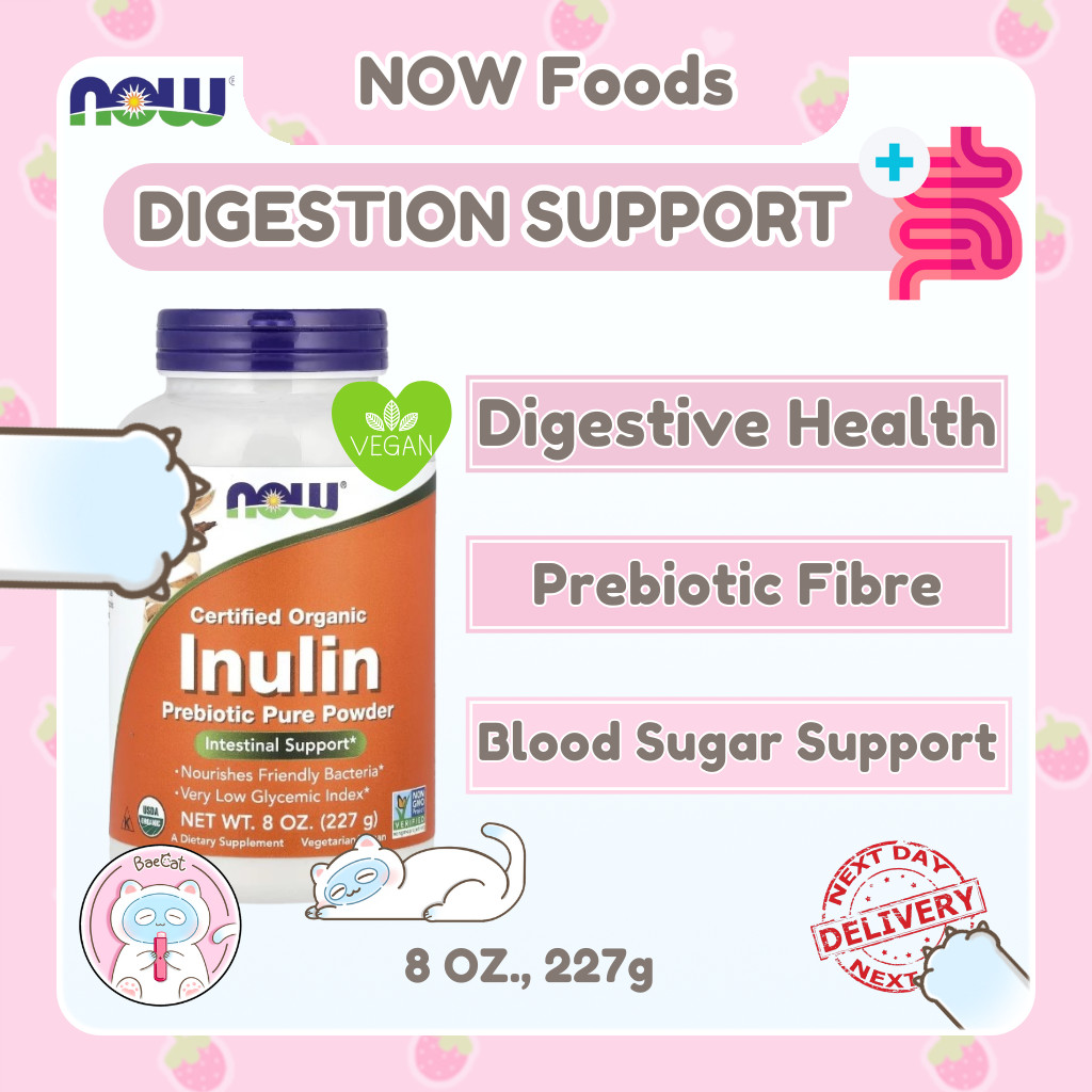 Inulin Prebiotic Pure Powder Digestive & Intestinal Support Low ...