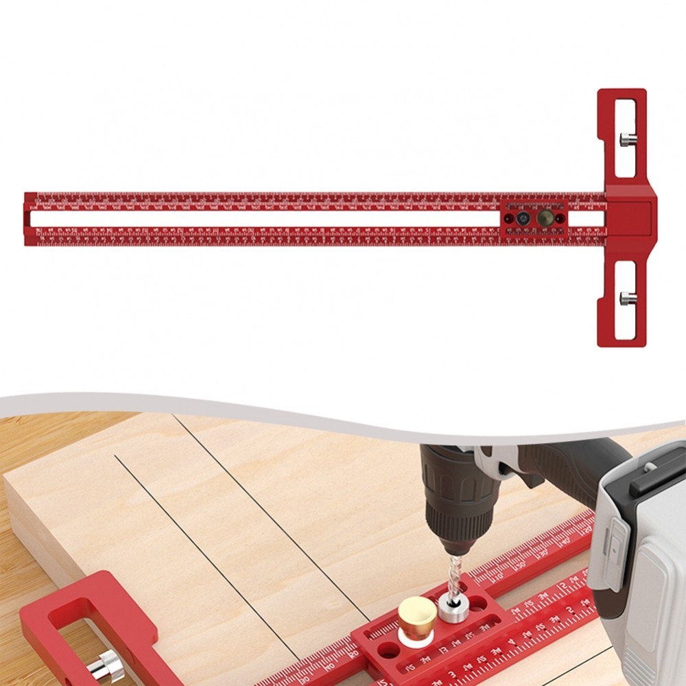 【SUNAGE】Enhanced Stability 16 Inch T Type Ruler for Accurate Marking ...