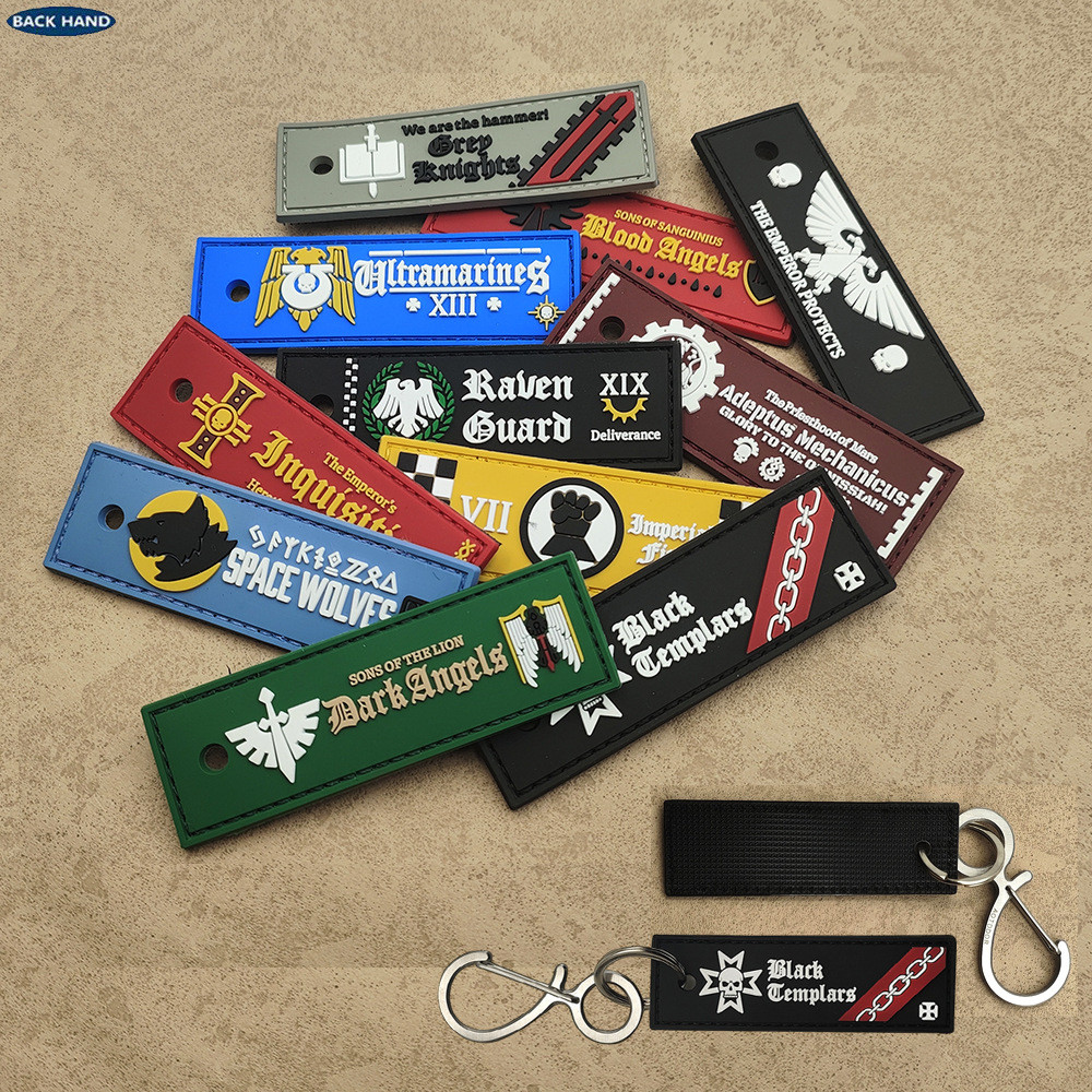 [Custom Velcro patch] HK WarHammer 40K Warhammer PVC Keychain Pendant ...