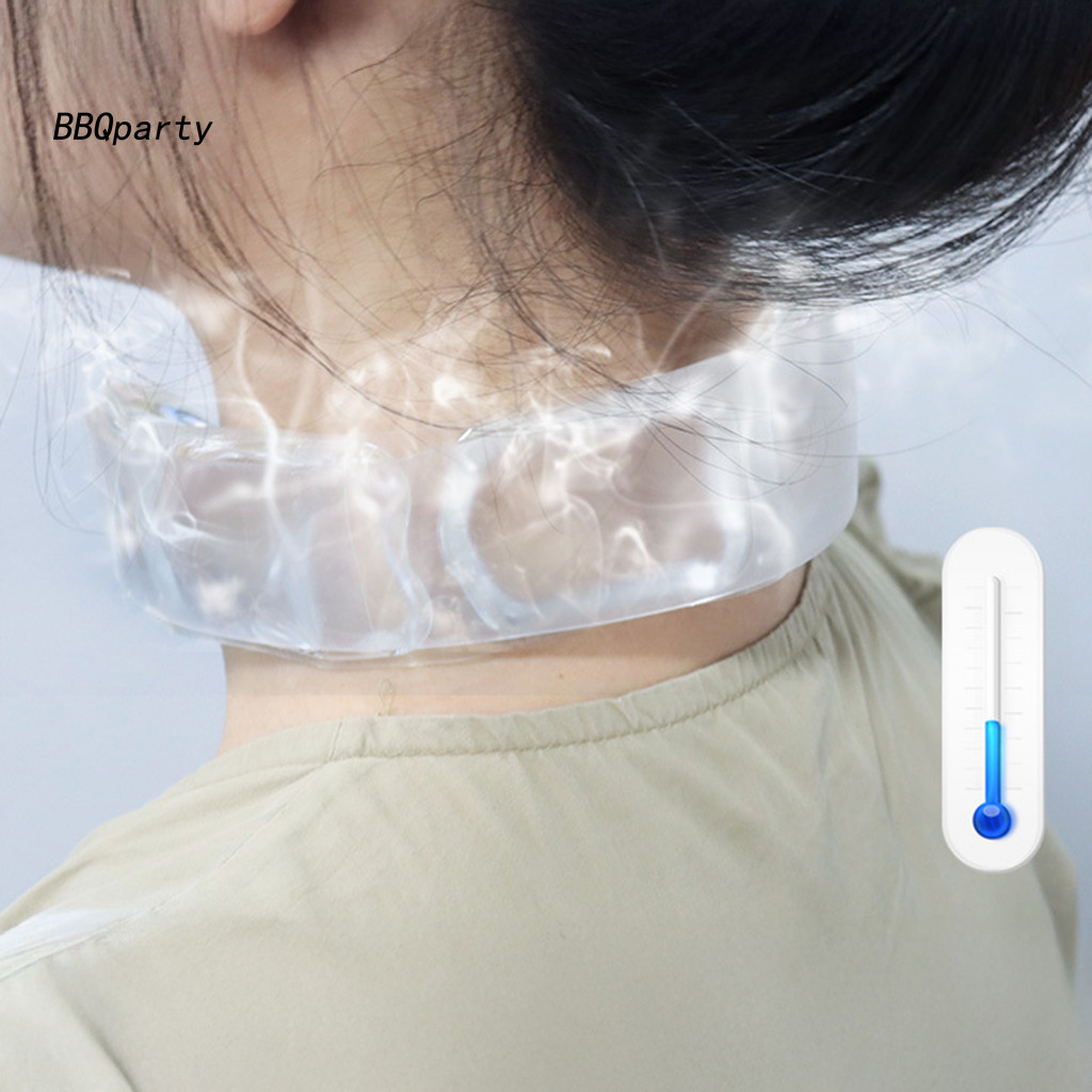 Freezable Neck Wrap Neck Cooling Tube Portable Neck Cooler for Outdoor ...
