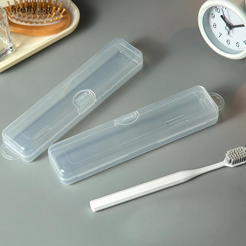 [Firefly] Toothbrush Box Transparent Organizer Case Travel Portable ...
