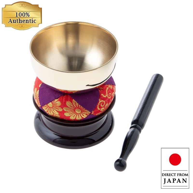 Mini Altar Set for Modern Buddhist Altars - 5-Piece Set with Bell, Bell ...