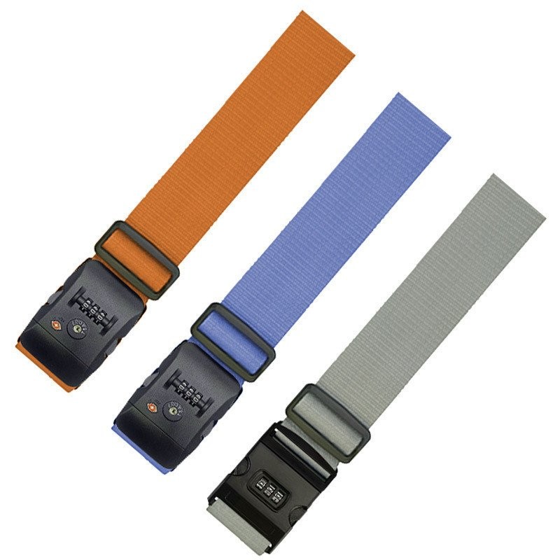 UltraGrip Luggage Straps - Heavy-Duty Adjustable Suitcase Locking Belts ...