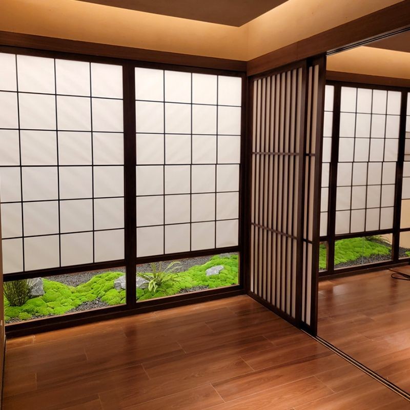 Japanese-Style Snow Door and Window Box Subareas Screens Sliding and ...