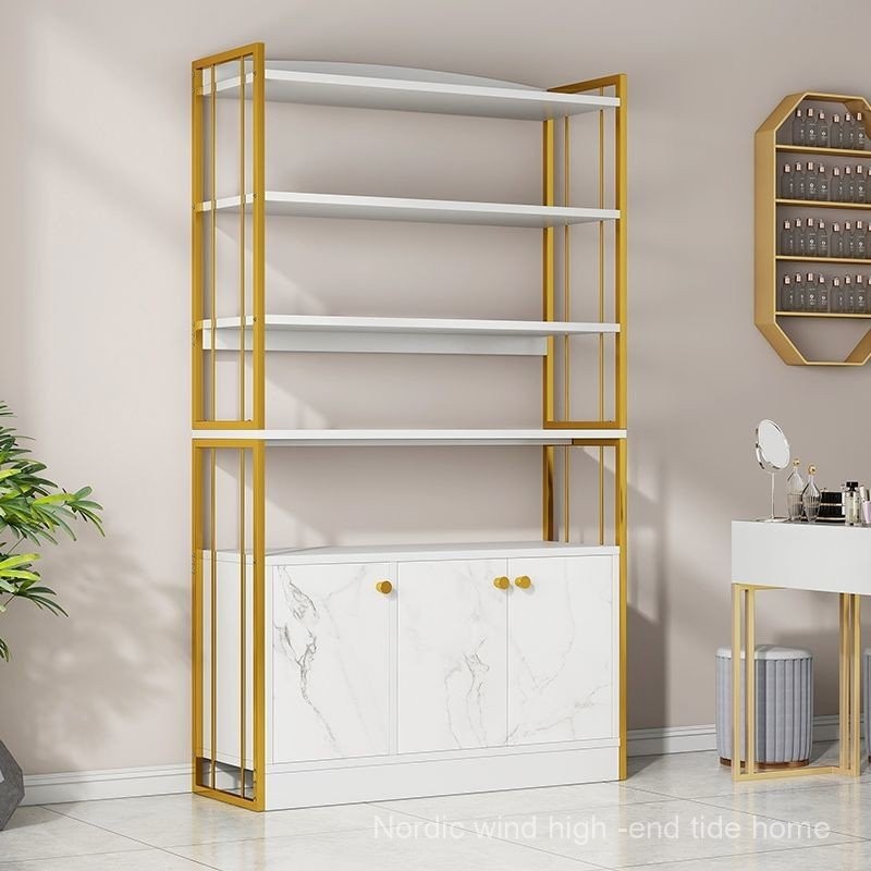 Barber Shop Display Cabinet Display Cabinet Shelf Display Rack Showcase ...