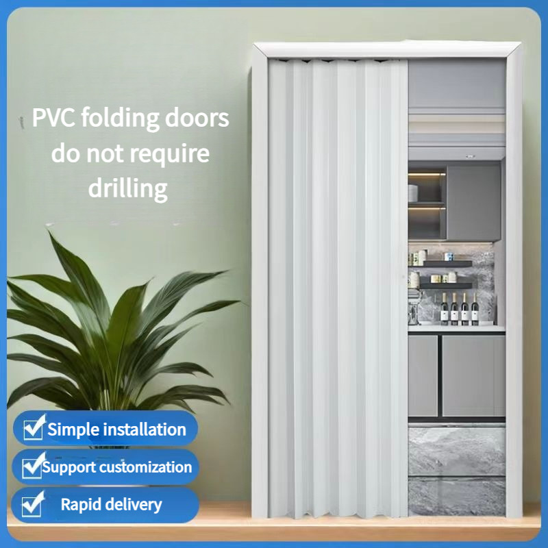 Customisation PVC Collapsible Door/Sliding/Open Kitchen Sliding Door ...