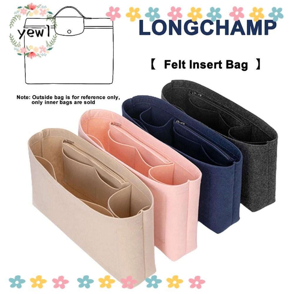 CEDAR 1Pcs Insert Bag Storage Bags Felt Linner Bag Durable Travel Multi Pocket Portable Bag Organizer for Longchamp LE PLIAGE CLUB Briefcase S Shopee Singapore